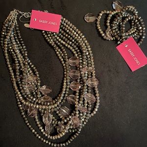 SJ necklace  and bangle staff